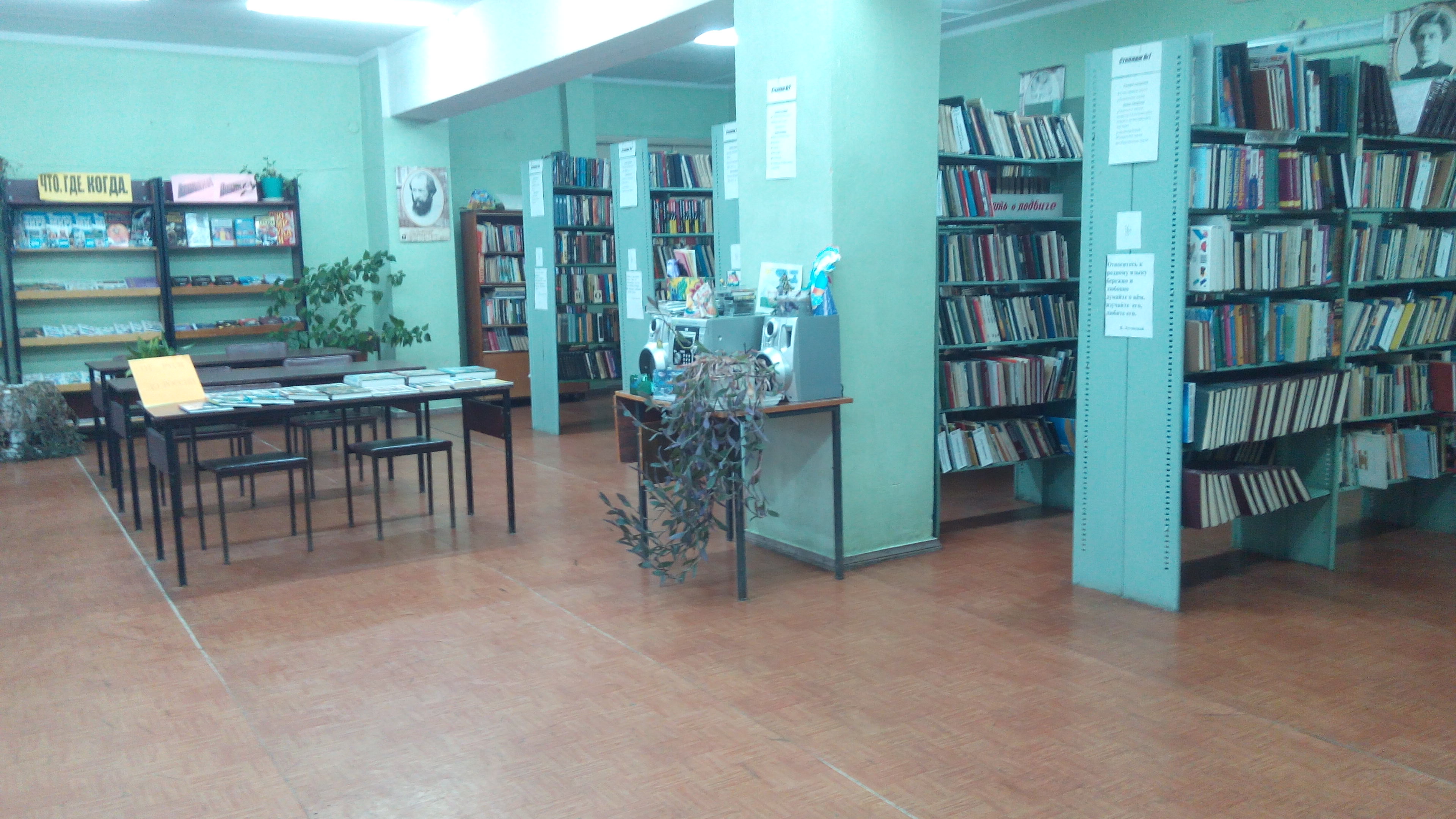 Библиотека с. Пищулино
