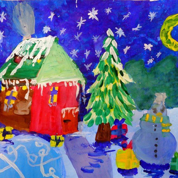 Новогодняя экспозиция творческих работ учащихся ДШИ № 14 «Мой любимый зимний праздник!»