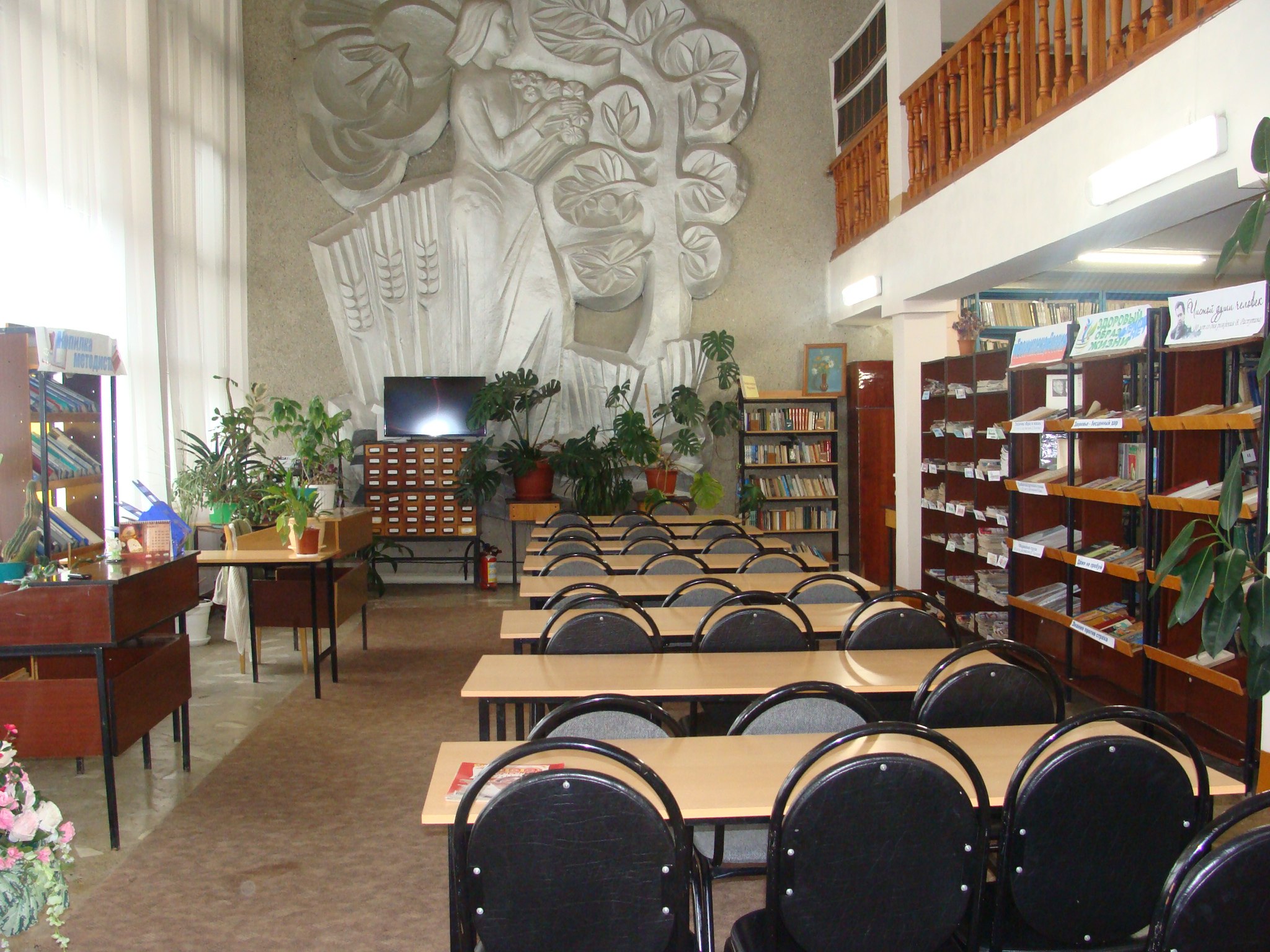 Центральная библиотека Ичалковского района