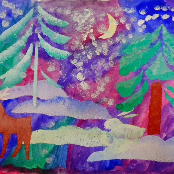 Выставка декоративных работ и рисунков учащихся ДШИ№14 «Здравствуй, Зимушка-Зима»