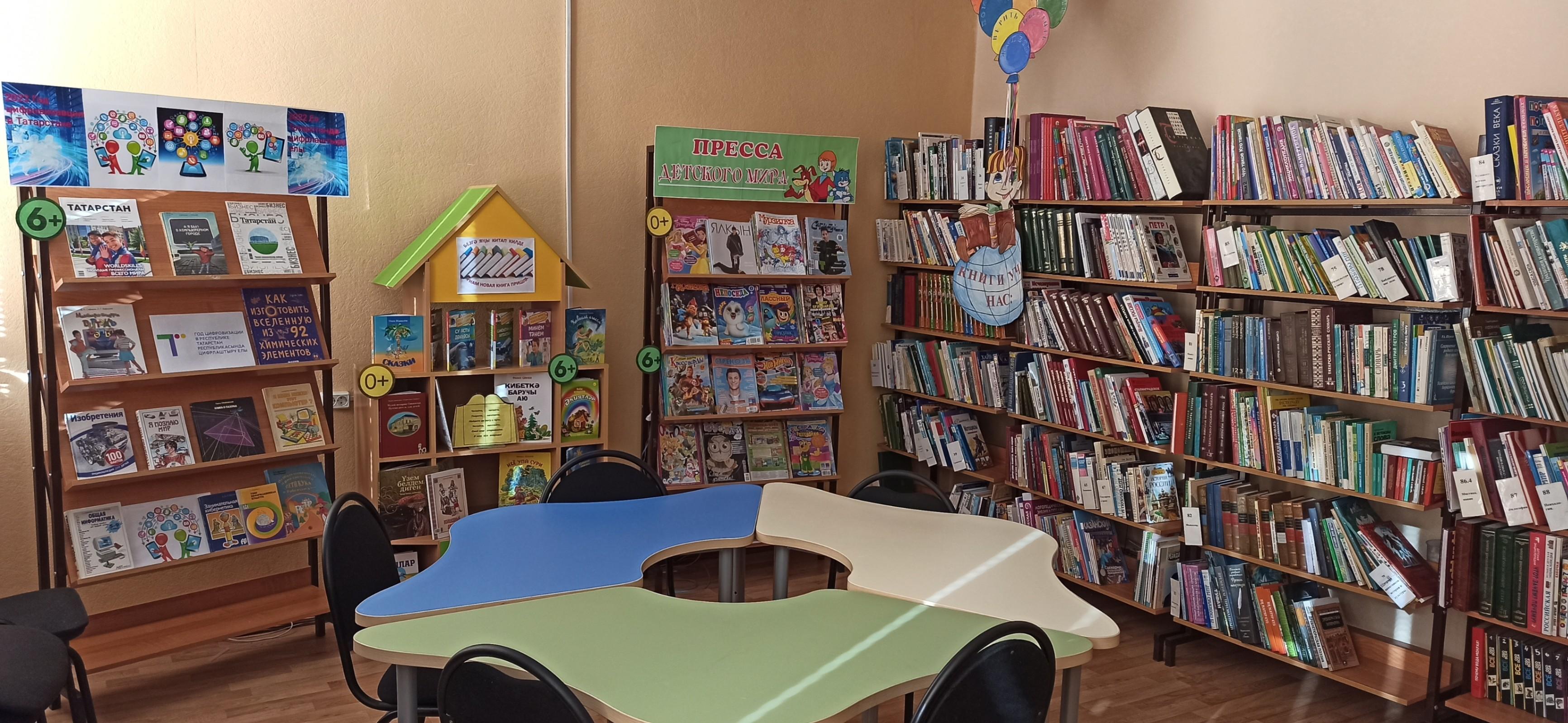 Районная детская библиотека с. Новошешминск