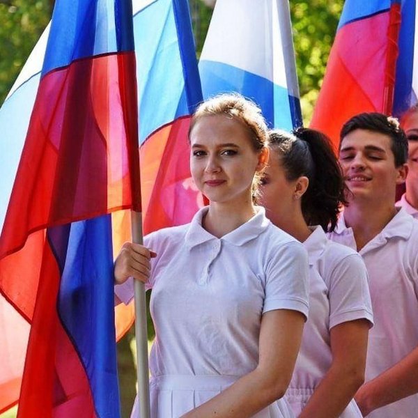 Патриотическая акция в рамках проведения Дня Российского флага