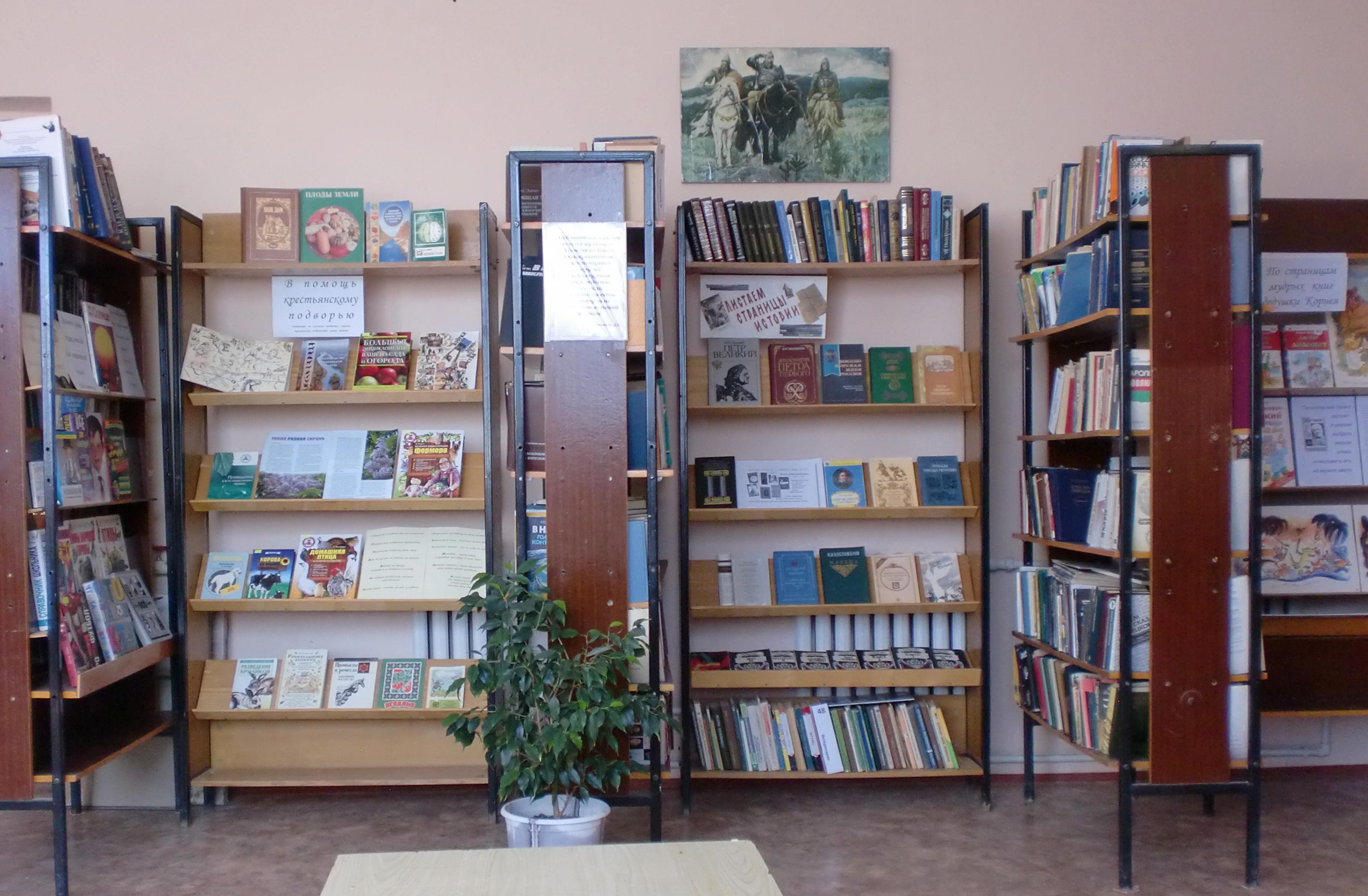 Астраханская сельская библиотека