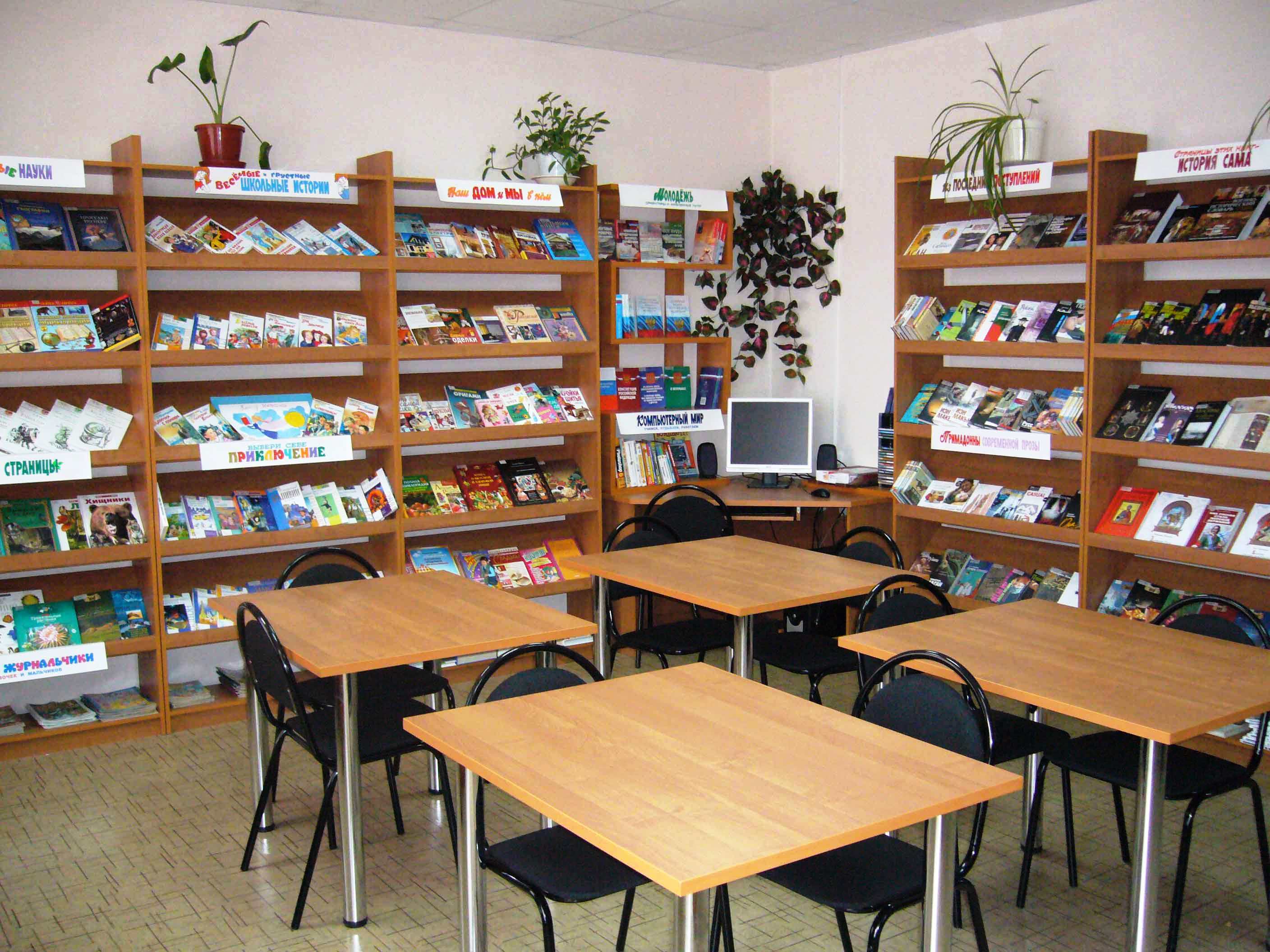 Районная библиотека поселка Теплое